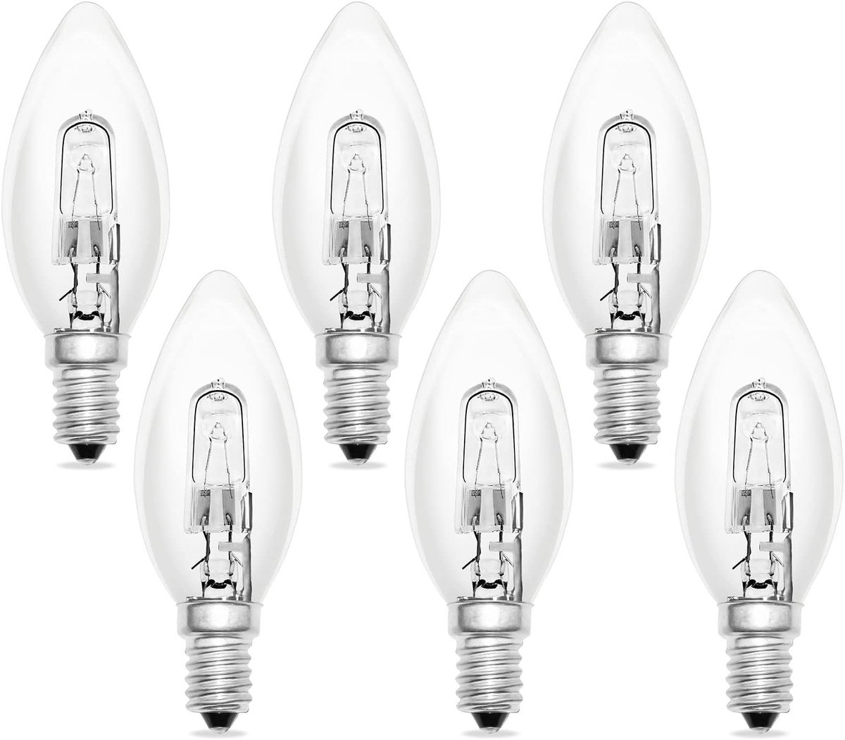 LED Lampjes - Kaarslampen - Sfeerverlichting Creëren - Dimbaar Vlam Effect - E14 Fitting - Warm Wit