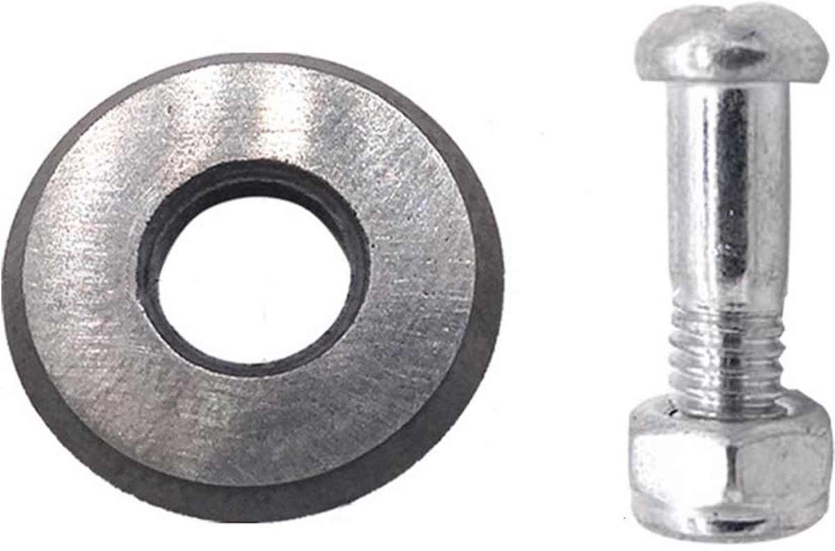 Dailygoods- Tegelsnijwielen Vervangend Wiel - 16mm Buitendiameter - 6mm Binnendiameter - 3mm Dikte - Hoogwaardig Legeringsmateriaal - Scherpe Randen - Snijwiel