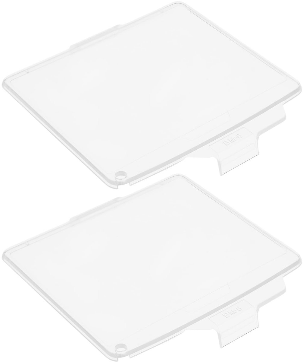 Dailygoods - 2 Stuks Transparante LCD-Schermbeschermers voor Nikon D300