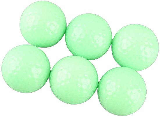Dailygoods- Golfballen 6 Stuks - Oplichtende Golfballen - Nacht Golfballen - Fluorescerende Oefenballen - Zacht en Duurzaam - Eenvoudig te Heropladen - Lichtgevende Golfballen van Dailygoods — afbeelding 5