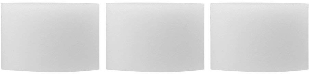 Dailygoods- Hydrocultuur Sponzen - Groenteteelt - Tuingereedschap - Plantengroei-accessoires - Verpakking van 50 stuks - Wit, 44 x 30 mm - Kweekmedium