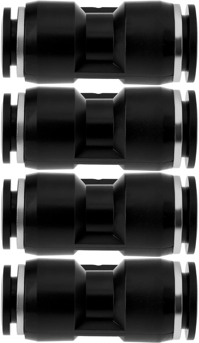 Dailygoods - 4 Stuks Pijpleiding Diameter Reductie Adapter 12mm naar 10mm