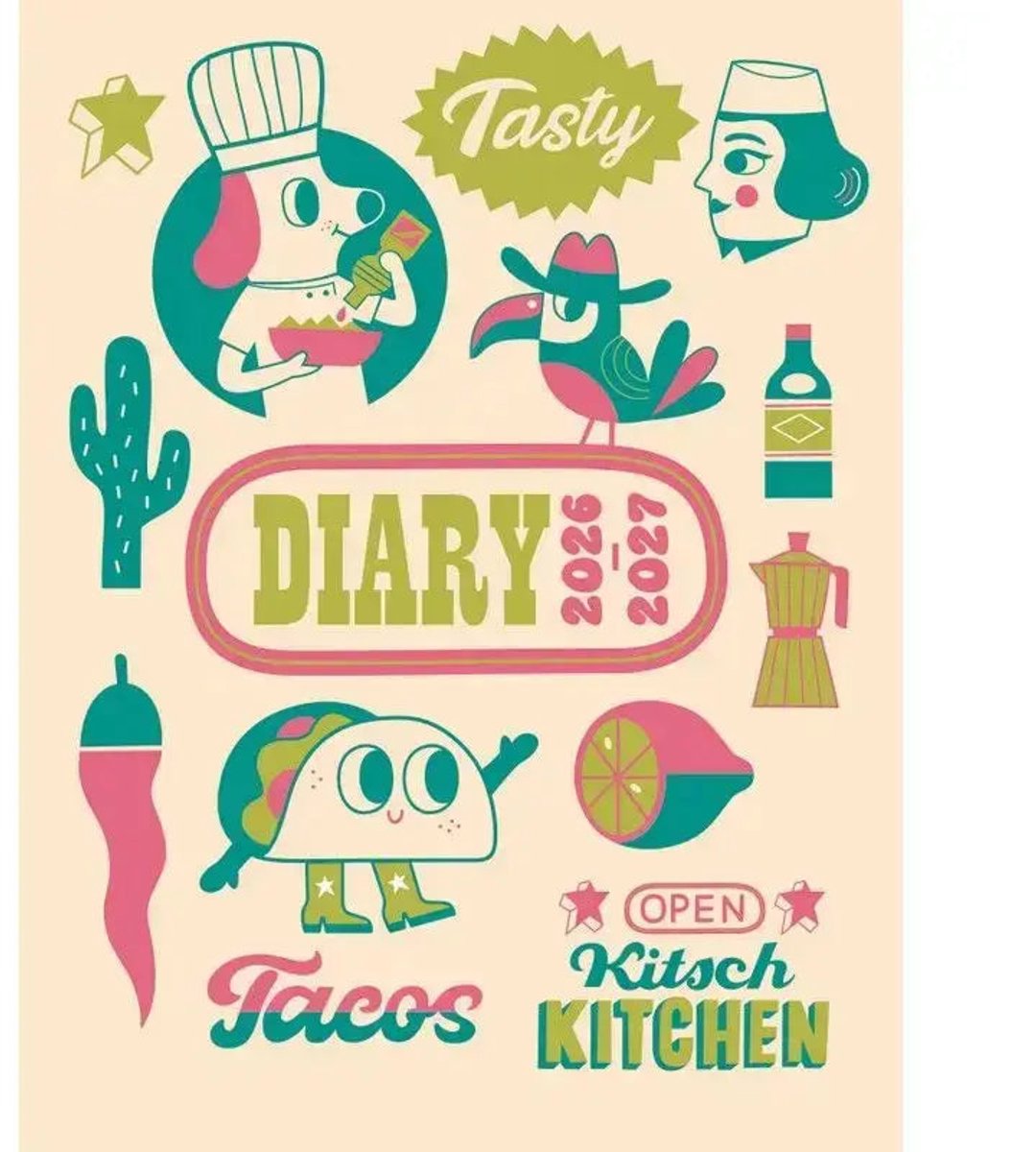Kitsch Kitchen School Agenda 2026-2027 El Restaurante Tacos