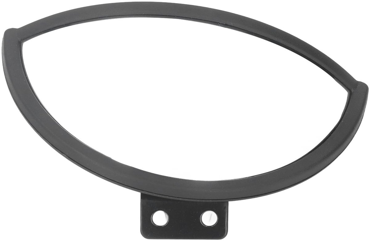 Dailygoods- Achteruitkijkspiegel Convex - ABS Glazen Spiegel - Breedzicht - Schokbestendig - Verstelbaar - Antislip Beugel - Heftruckspiegel