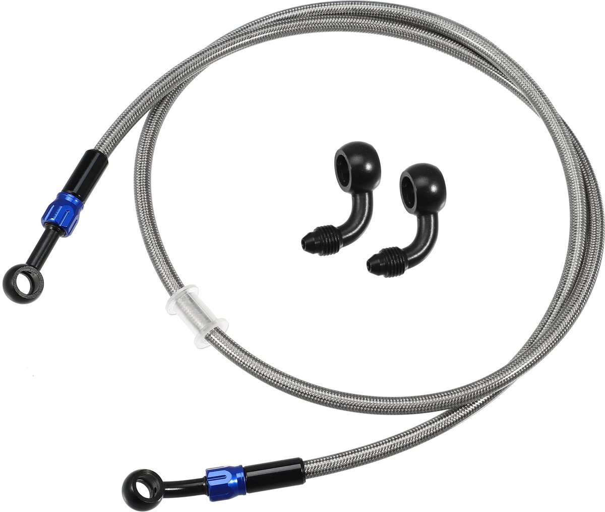 Dailygoods- Remslang 120cm - Hittebestendig - Slijtvast - Corrosiebestendig - Waterdicht - Dubbele Bescherming - Brandstofslang
