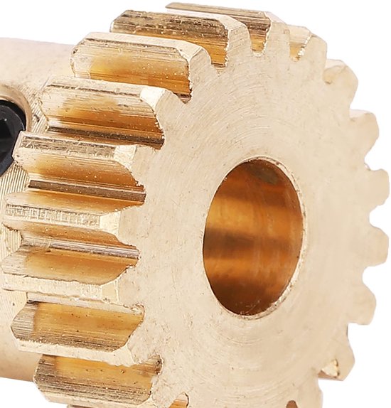 Rondsel 20 Tands - 6 Mm Gat - Modulus 0,8 - Vervanging Robotonderdelen - Hoge Kwaliteit - Nauwkeurige Maat - Tandwiel — afbeelding 2