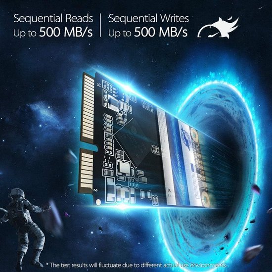 Interne SSD - Opslag Schijf - Computer Upgrade - Hoge Stabiliteit - 2 TB - Msata — afbeelding 2