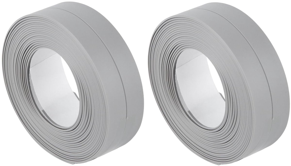 Dailygoods- Afdichtband Waterdicht - Zelfklevend - 2 Rollen - 22mm x 3.2m - PVC - Mouldbestendig - Waterdichte Tape