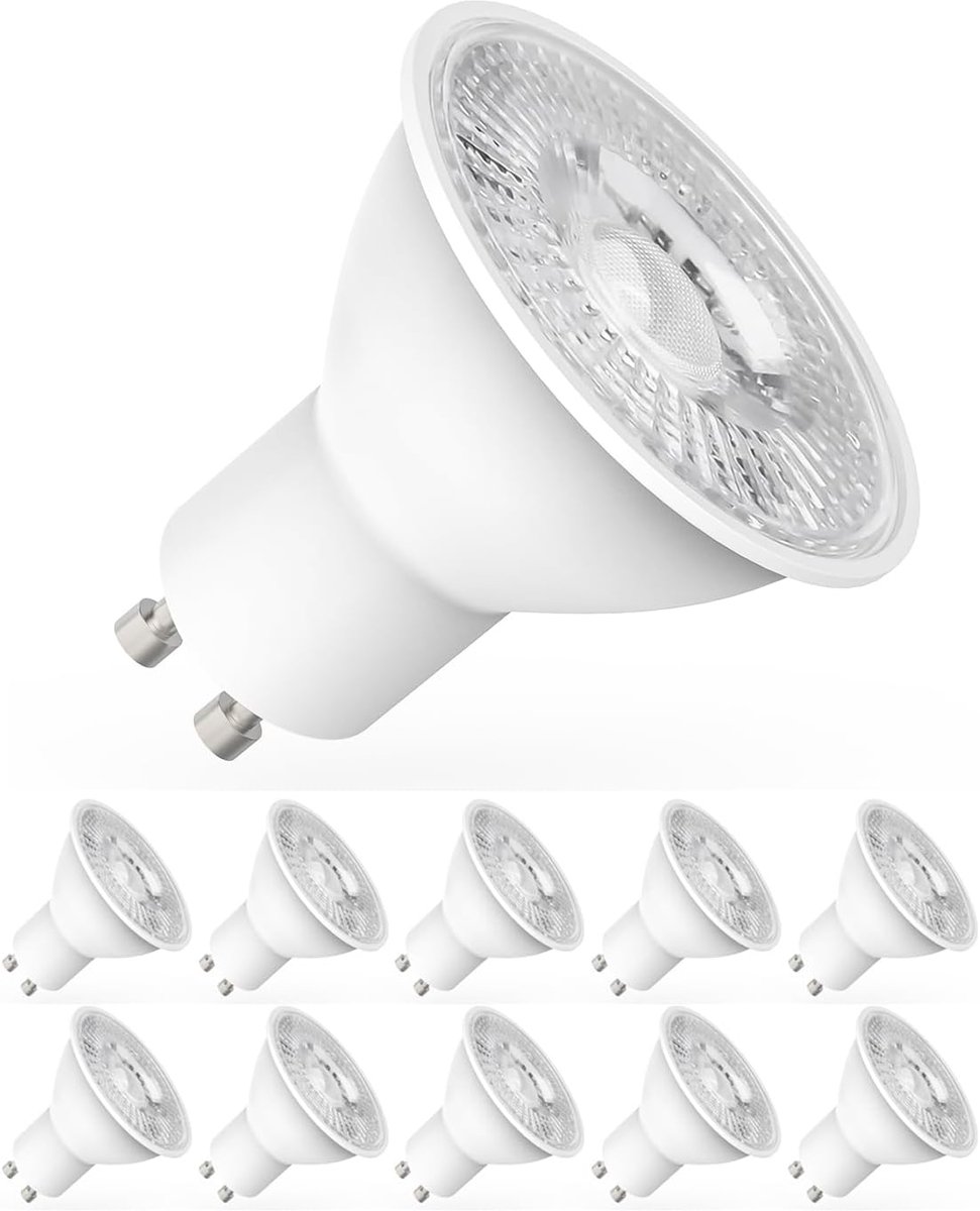 Led Lamp - Spots - Ruimte Verlichten - Energiezuinig - 10 Stuks - Koel Wit