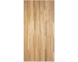 Houten Regal Planken - Meubelplaat Werkblad - Meubelbouw Op Maat - Massief Teakhout Keilgezinkt - 18mm Dikte - Houtkleurig