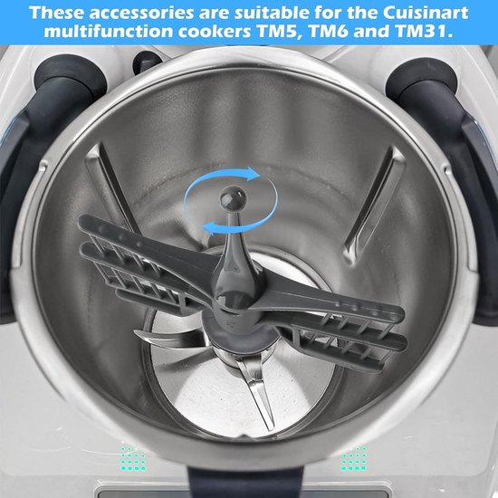 Roeropzetstuk voor Keukenmachine Vervanging voor Thermomix Accessoire van Merkloos — afbeelding 3