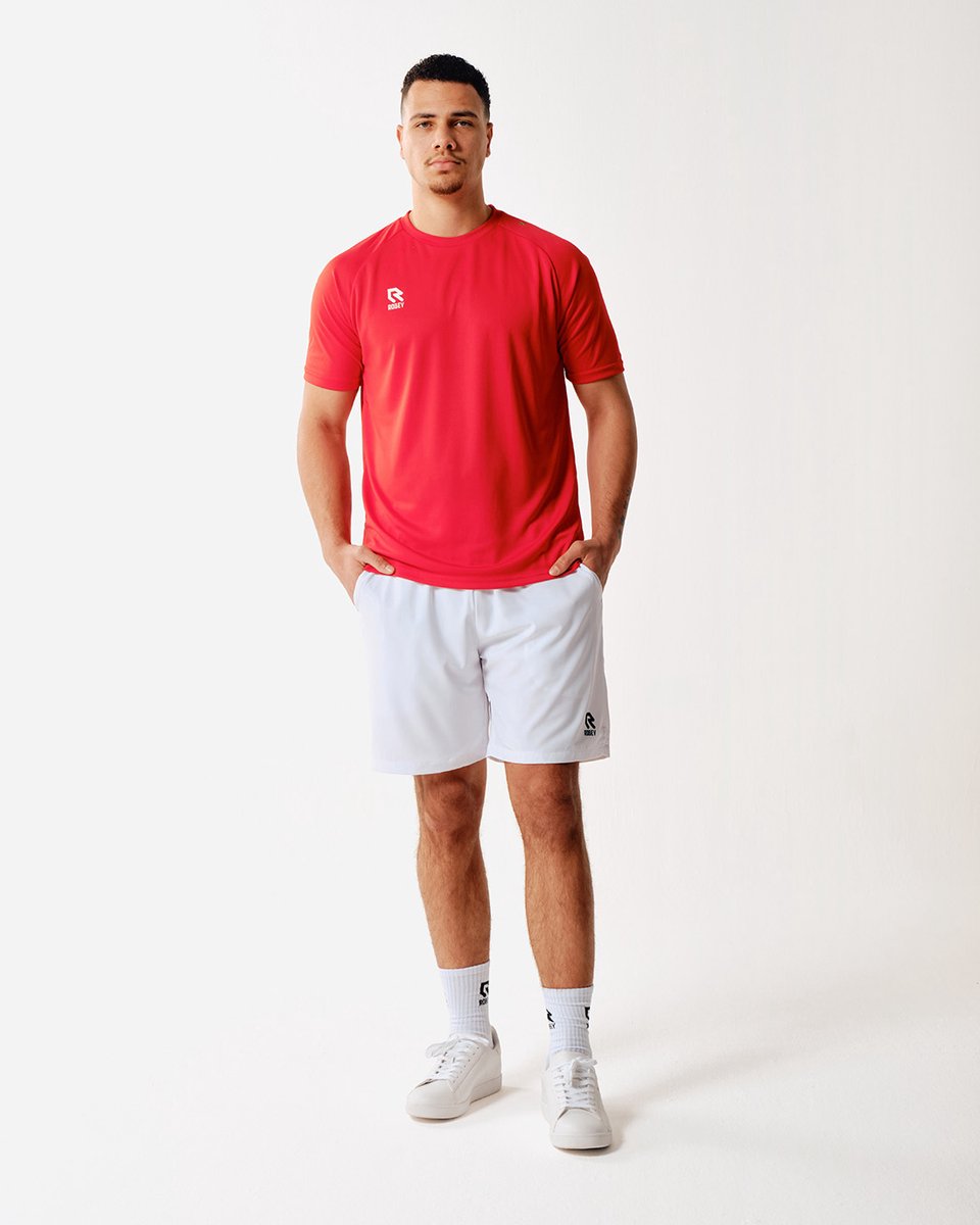 Robey Tennis Club Tee - Rood - S