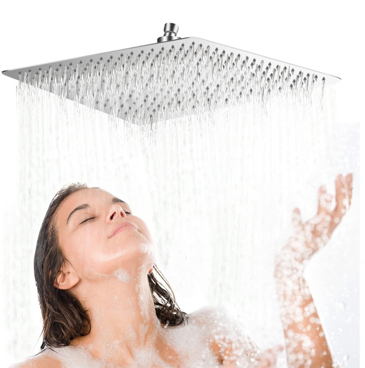Stijlvolle Rain Shower 40x40 cm | RVS Regen Douchestraal | Ultra Dun Design