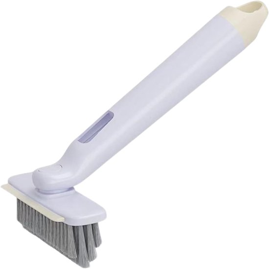 Spleet Reinigingsborstel - Voegenborstel Schoonmaak - Grondig Schoonmaken - 360 Graden Draaibaar - 25 x 16 x 3.3 cm - Paars — afbeelding 5