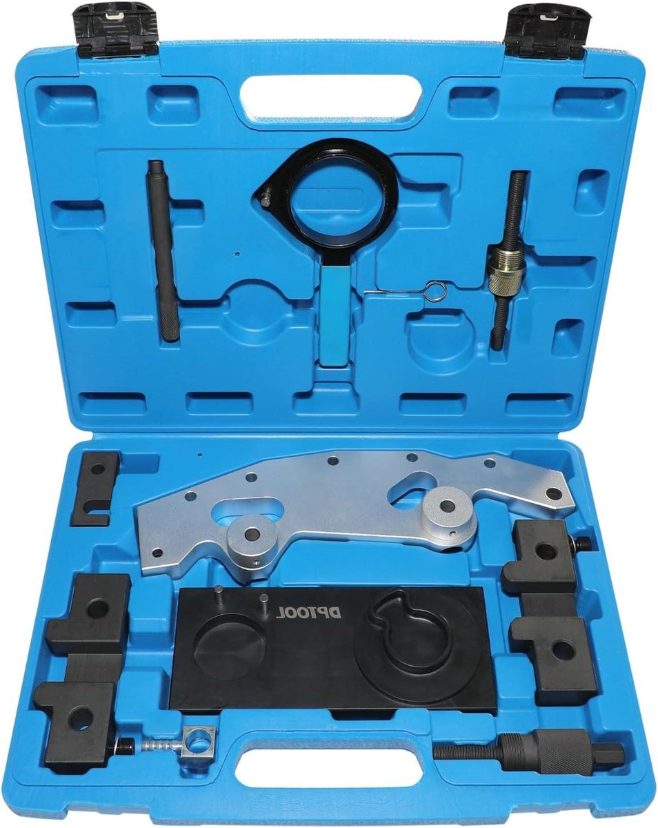 Gereedschapsset Nokkenas - Motor Timing - Motor Reparatie - Precisie Uitlijning - 4.12 Kilogram - Zilver
