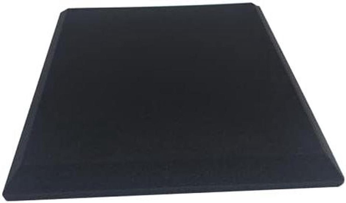 Akoestisch Schuim - Geluidsisolatie Panelen - Geluidsverbetering Studio - Hoge Geluidsabsorptie - 50x50x5cm 4 Stuks - Zwart