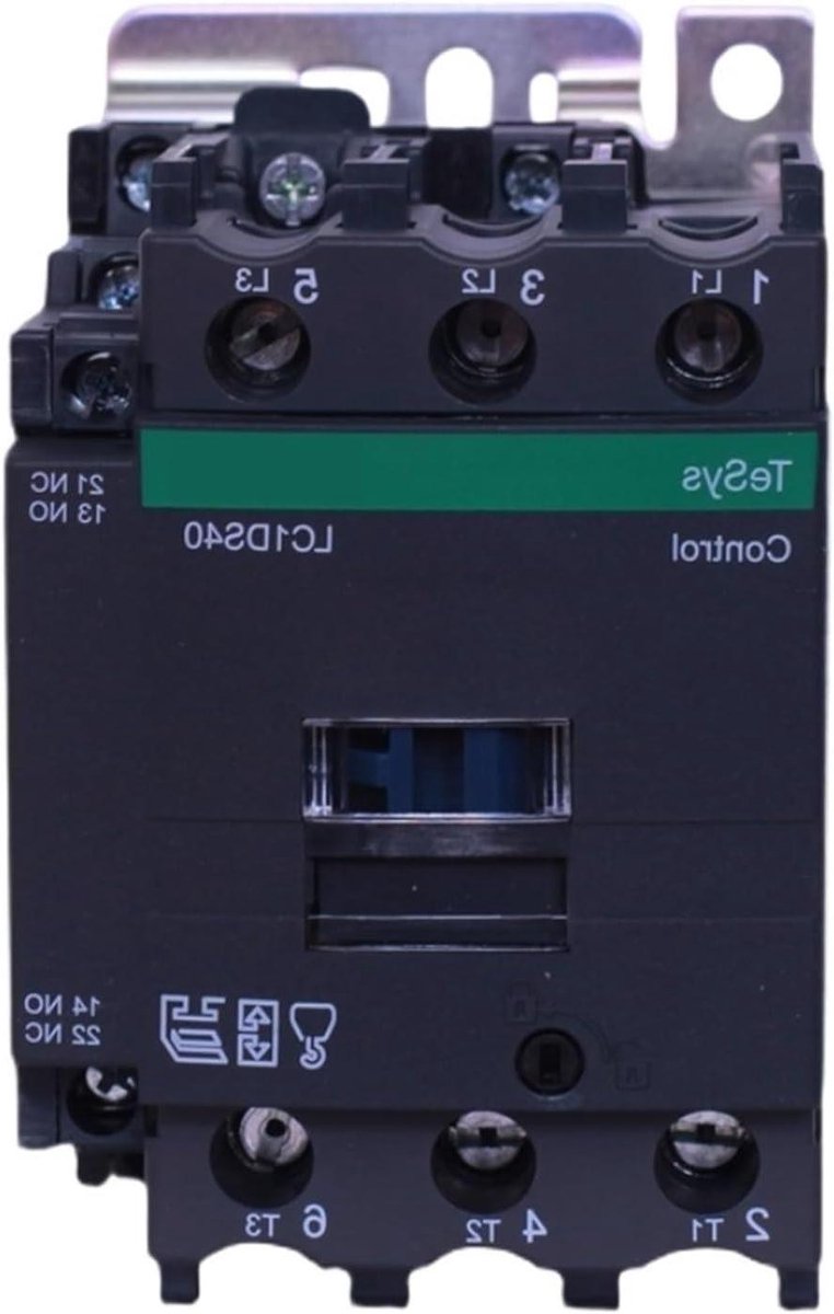 Magneetschakelaar - Motorstarter - Industriële controle - 24 Volt - Diverse modellen - Grijs