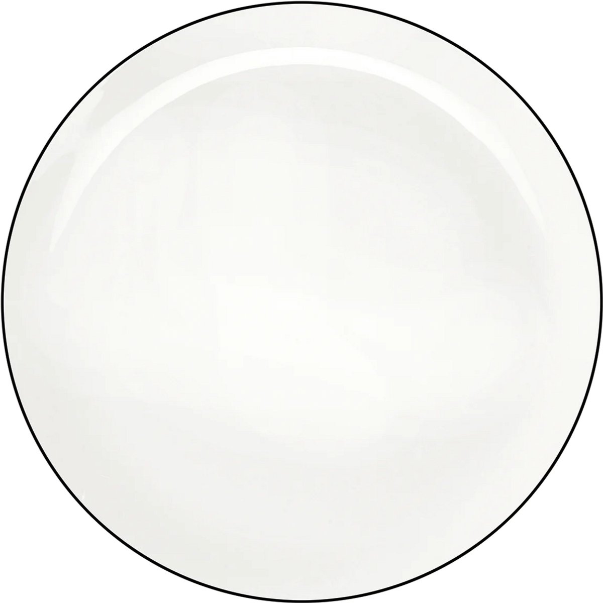 ASA Selection Dinerborden A Table Ligne Noire ø 26.5 cm - 4 stuks
