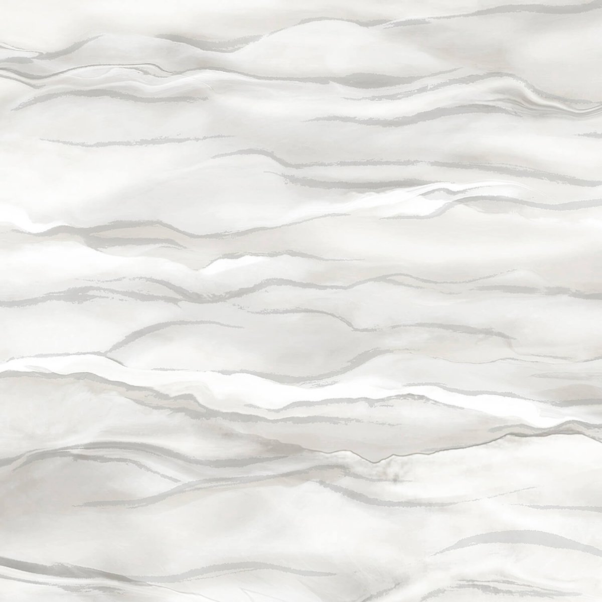 Exclusief luxe behang Profhome SA524041-DI vliesbehang hardvinyl warmdruk in reliëf gestempeld met abstract patroon glanzend wit signaalwit lichtgrijs parelmoer-lichtgrijs 5,33 m2