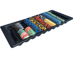 Poker Token Houder - Chip Organizer - Tafel Organiseren - Stabiele PP Constructie - 1.33 Pond Gewicht - Niet Gespecificeerd
