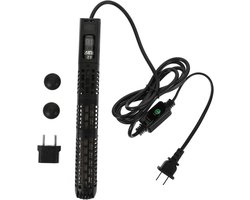 Aquarium Verwarmer - Vis Verwarming - Stabiele Temperatuur - Digitale Weergave - 275 cm - Zwart