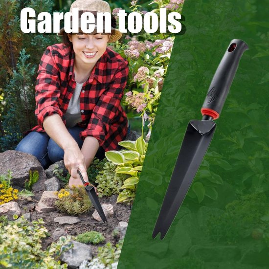 Wortelschep - Tuinschep - Grond Losmaken - Robuust Koolstofstaal - 367 cm - Zwart — afbeelding 5