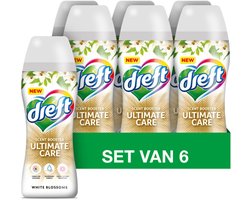 Dreft Geurbooster White Blossoms Ultimate Care - 6 x 210 g
