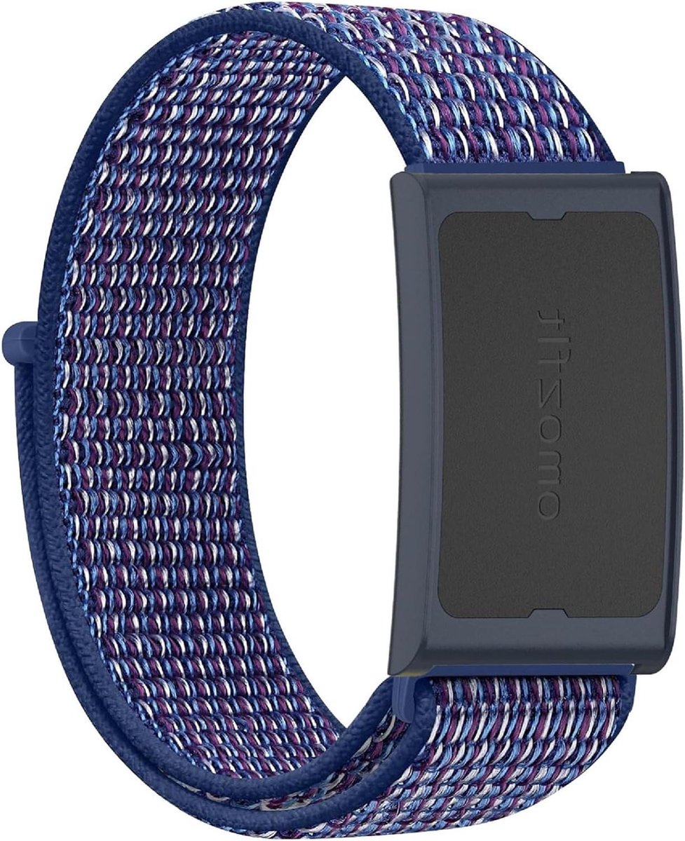 Nylon band - Sportlus horloge - Actief leven - Uitstekend ademend - Verstelbaar - Blauw