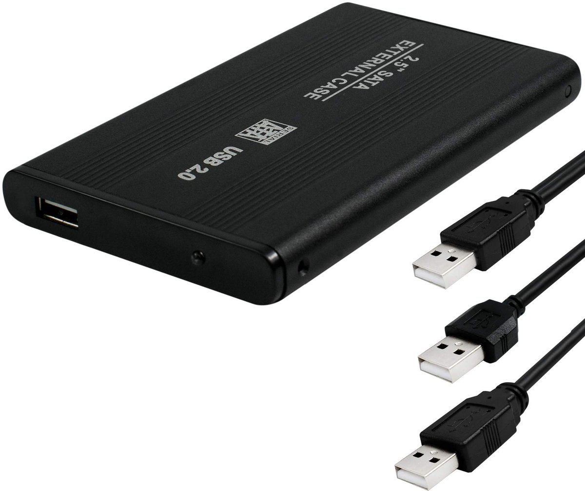 Store_8 - externe harde schijf behuizing - USB interface - voor PC en laptop - 2.5 inch - opslagoplossing - dataoverdracht - geschikt voor opslag -...
