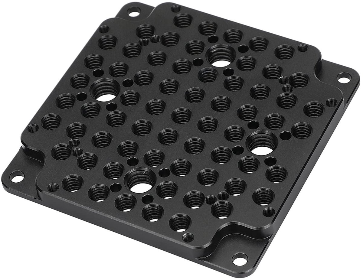 Store_8 - Bevestigingsplaat - Multifunctionele Bevestiging - Stevig en Betrouwbaar - Geschikt voor Camera's en Monitoren - Ideaal voor Filmen en Fo...