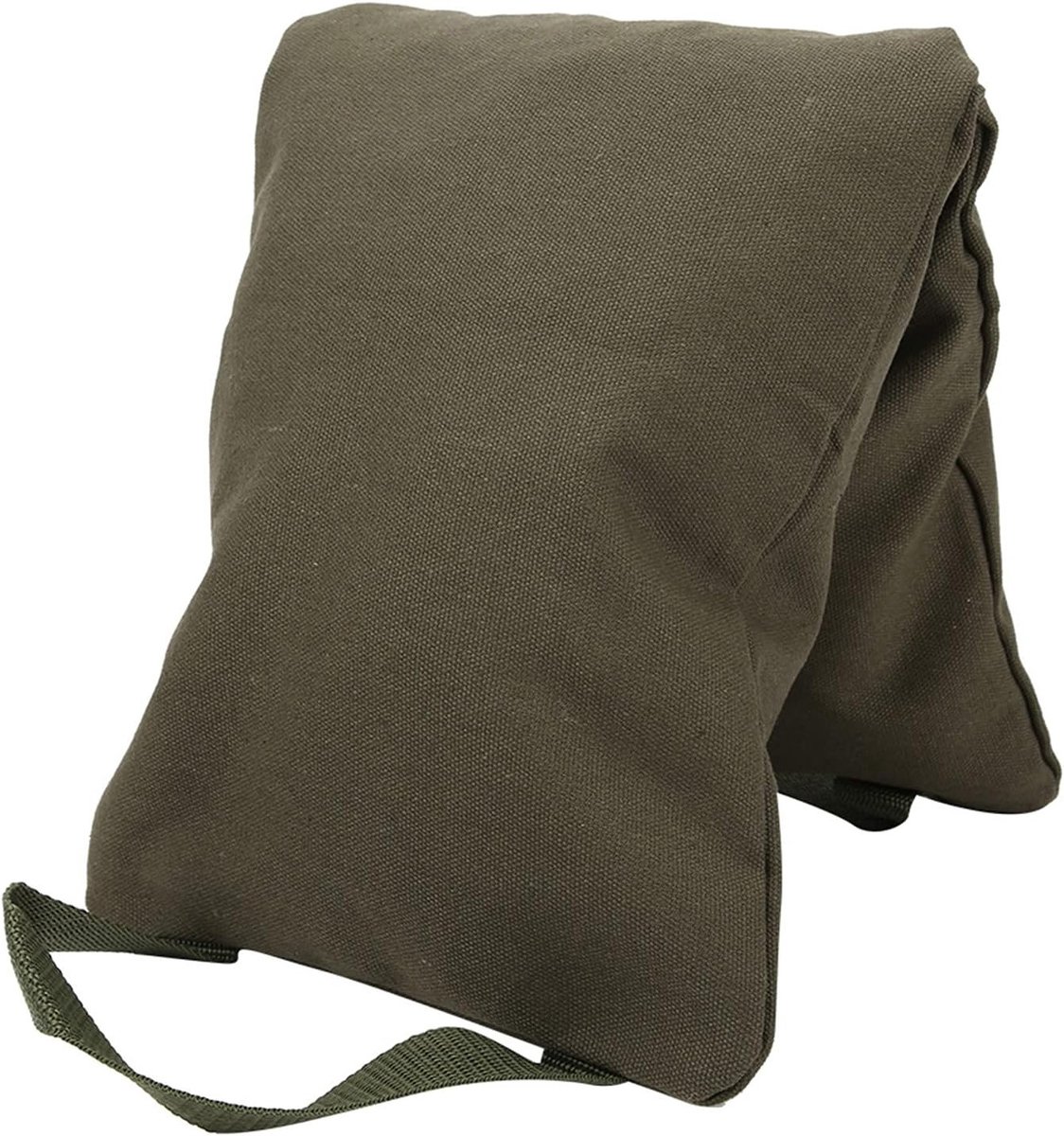 Dunne Arm Yoga Sandbag voor Veilig Training, Gewichtsverlies en Fitness Oefeningen in Army Green