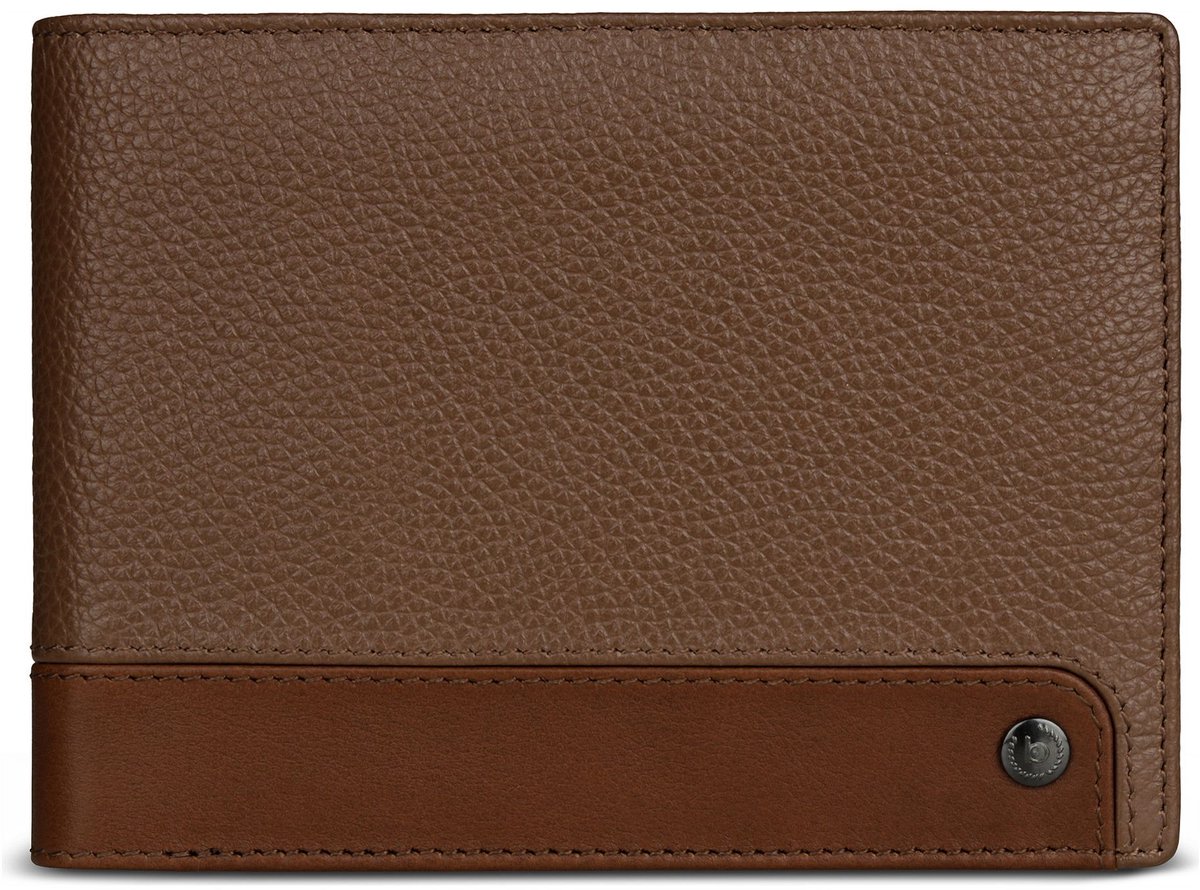 bugatti portemonnee Due Flap Wallet Cognac bruine