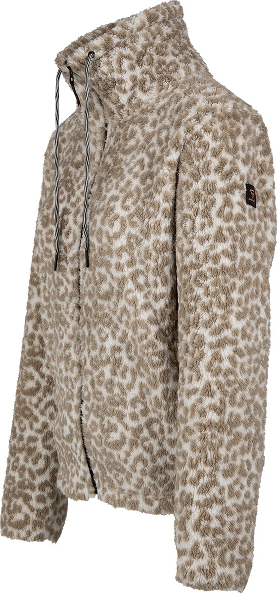 Brunotti Kyoto-Print Women Fleece Leopard Snow