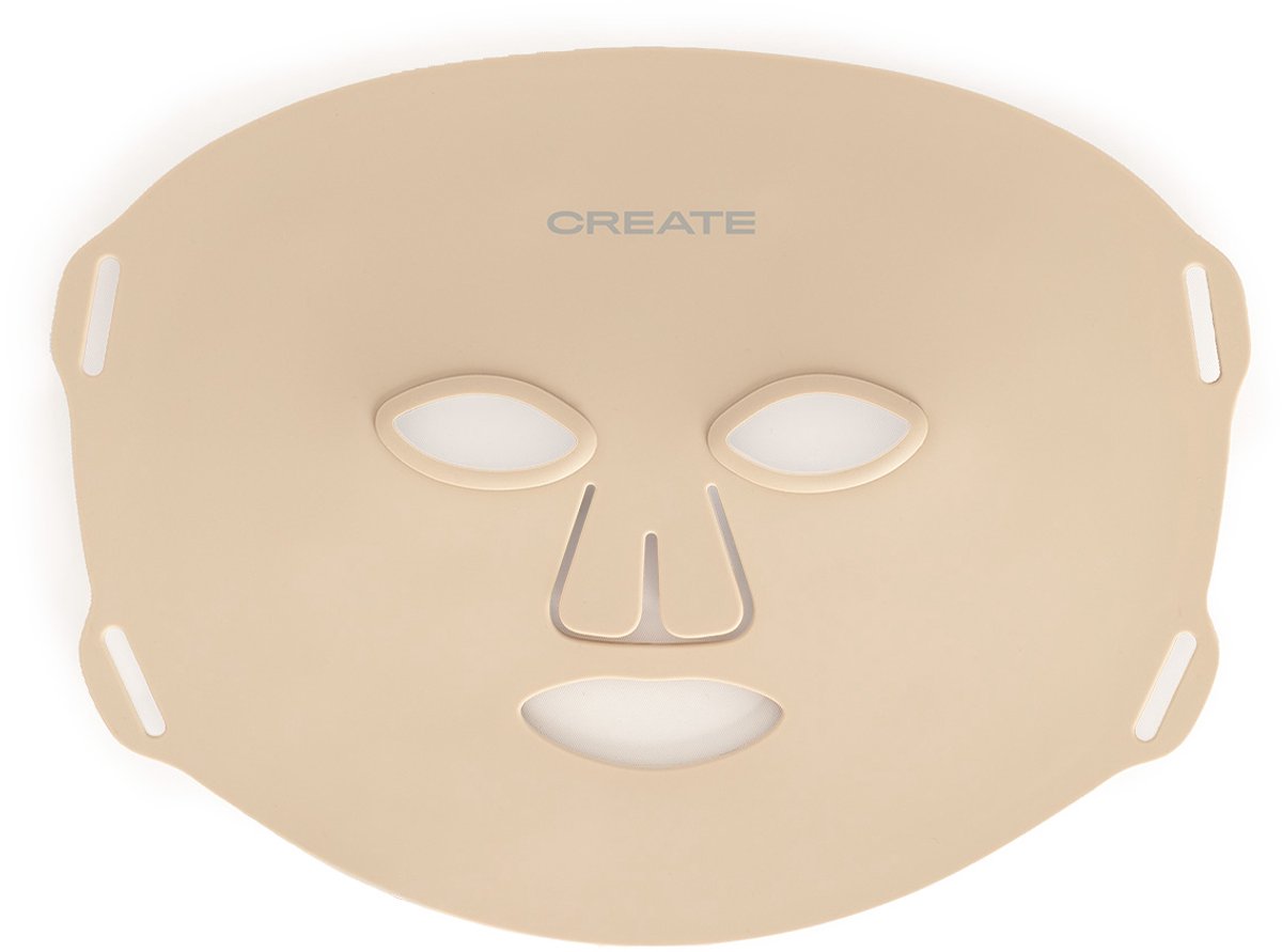 CREATE - 8-in-1 LED-behandelingsmasker - Zand - SKINCARE LED MASK 8 in 1