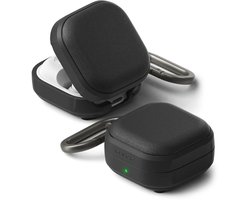 Ringke Hoesje Geschikt voor Samsung Galaxy Buds 4 / 4 pro - Onyx Magnetic Cover - TPU Case Zwart