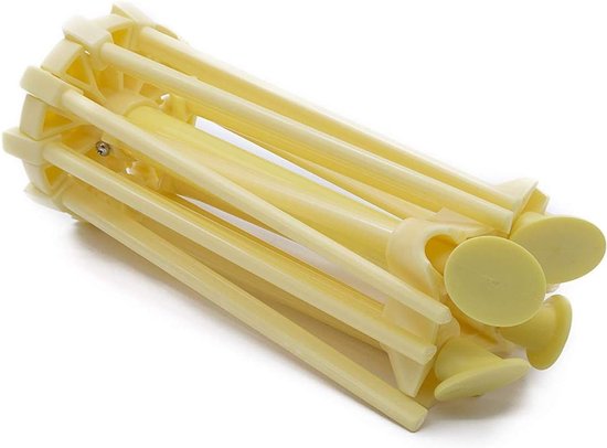 Pastadroger Opvouwbaar - Ruimtebesparend & Snel Droogresultaat - 10 Droogstangen - Compact Design - Ideaal voor Verse Pasta - Pastadroogrek, Pasta Droger, Pasta Rack, Pastadroger Opvouwbaar van Merkloos — afbeelding 3