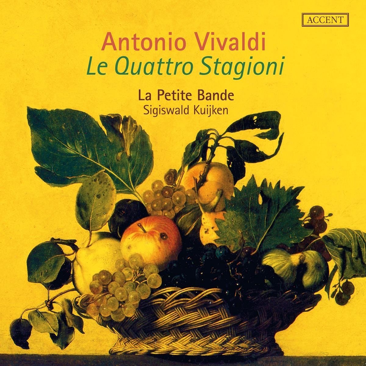 La Petite Bande, Sigiswald Kuijken - Antonio Vivaldi: The Four Seasons (LP)