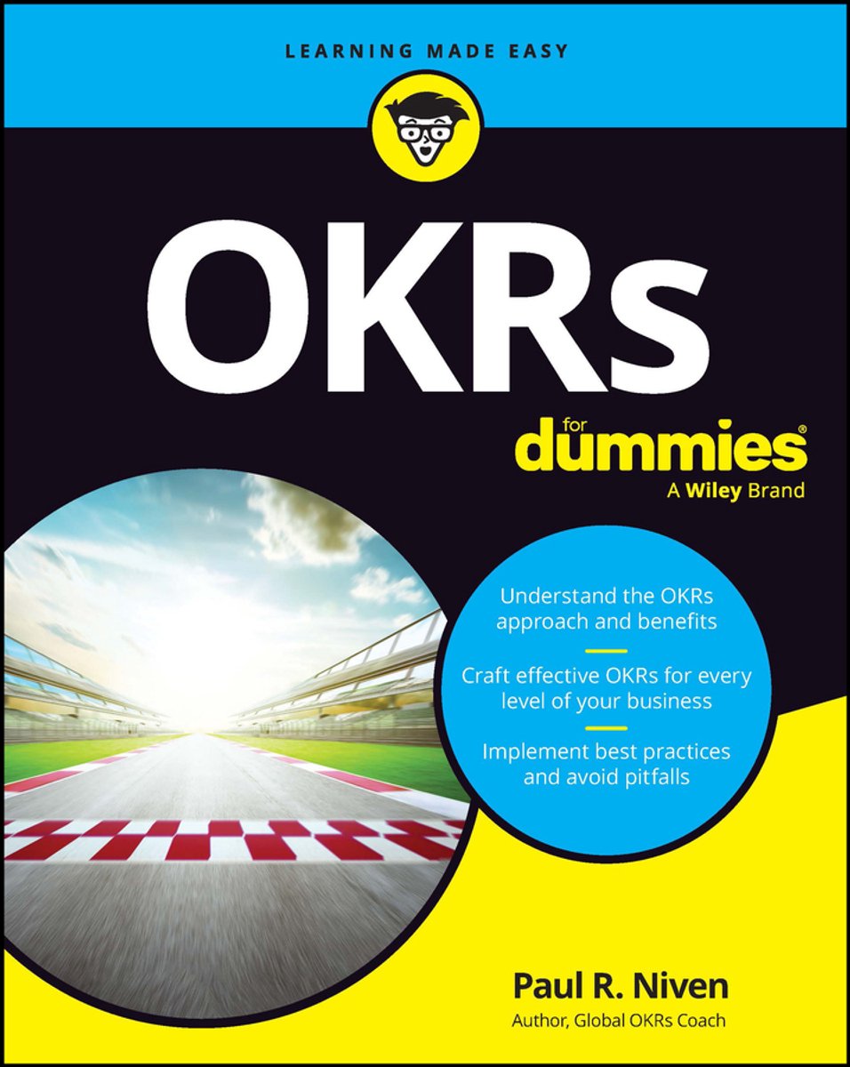 Omslag van OKRs For Dummies