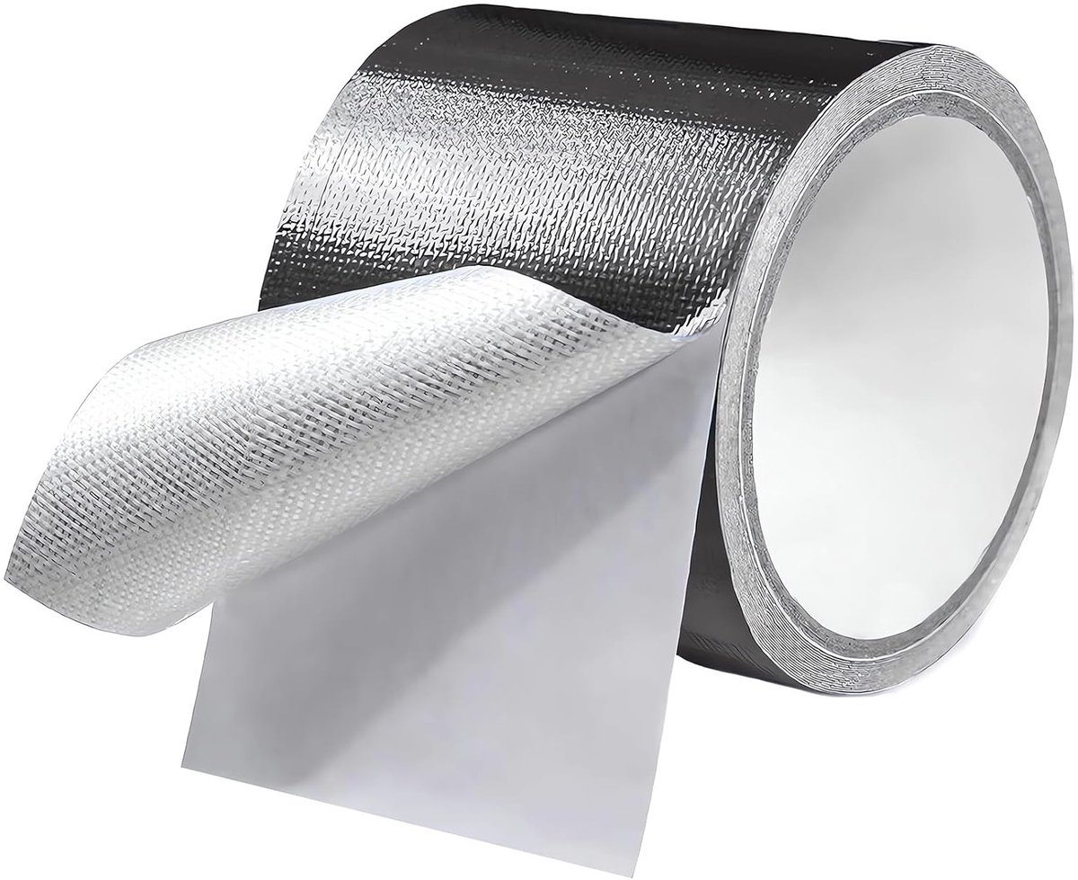 Zware Buiten Reparatietape voor Zeildoek, Tent en Boothoezen - Waterdicht, UV-bestendig en Duurzaam 8cm x 26.2cm