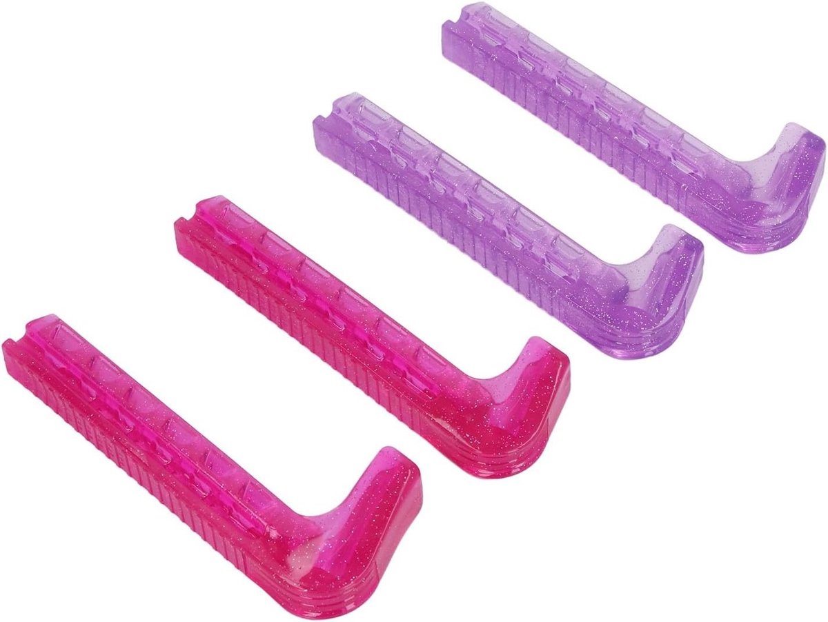 Allecto - IJs Skate Beschermers - IJs Schaatsbescherming - Perfect voor Schaatsen en Hockeystick - Paars-Roze - Bescherm je Blades - Geschikt voor ...