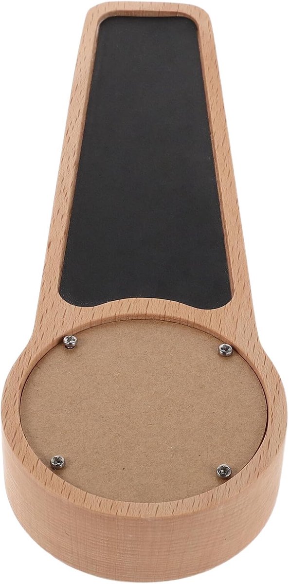 Houten Bierhendel - Tapkraan Hendel - Ambachtelijk Bier Tappen - Krijtbord Ontwerp - 17 x 6 x 2 cm - Multicolor