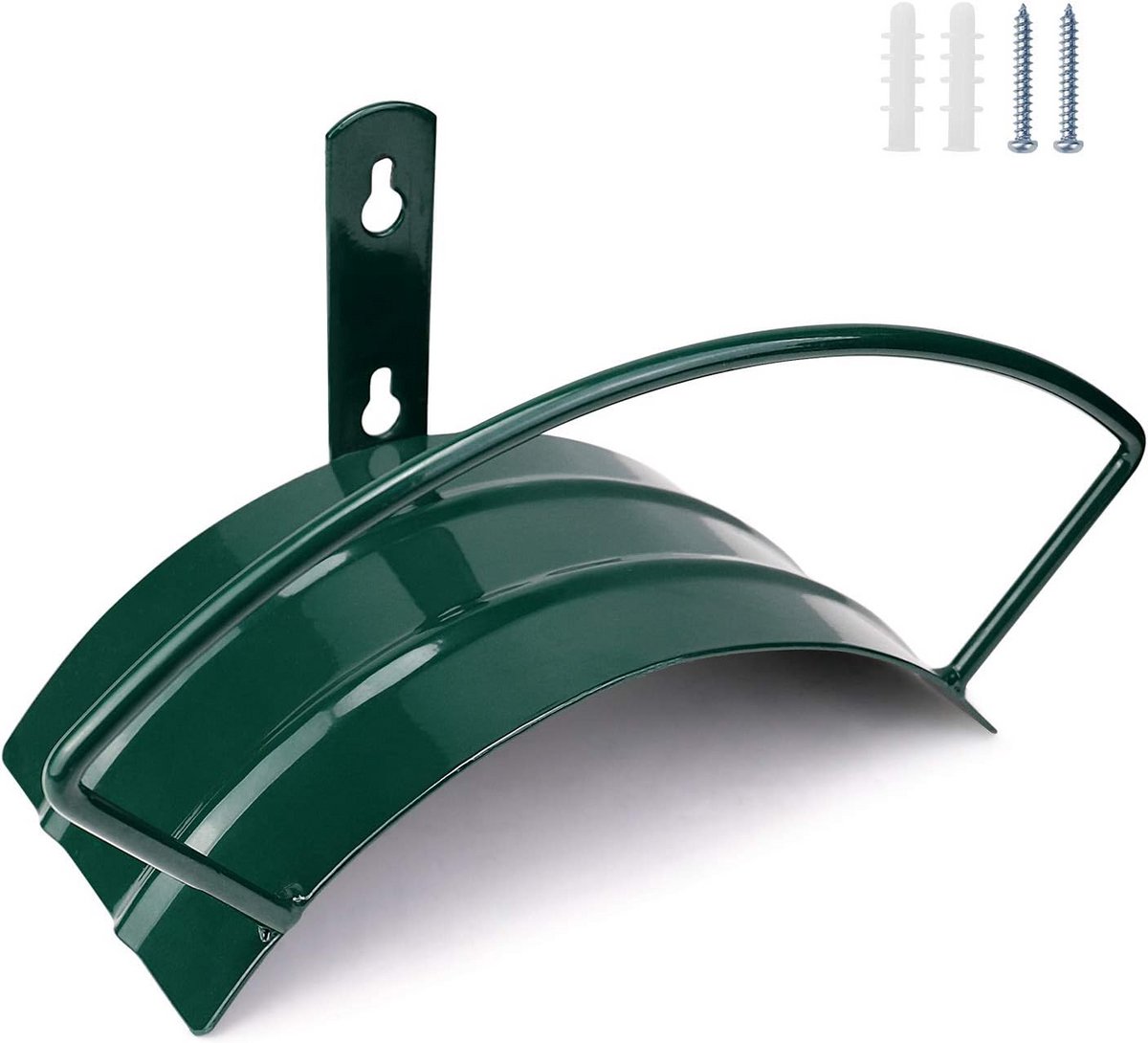 Flexibele Metalen Slanghouder voor Tuinslang en Kabel - Wandmontage