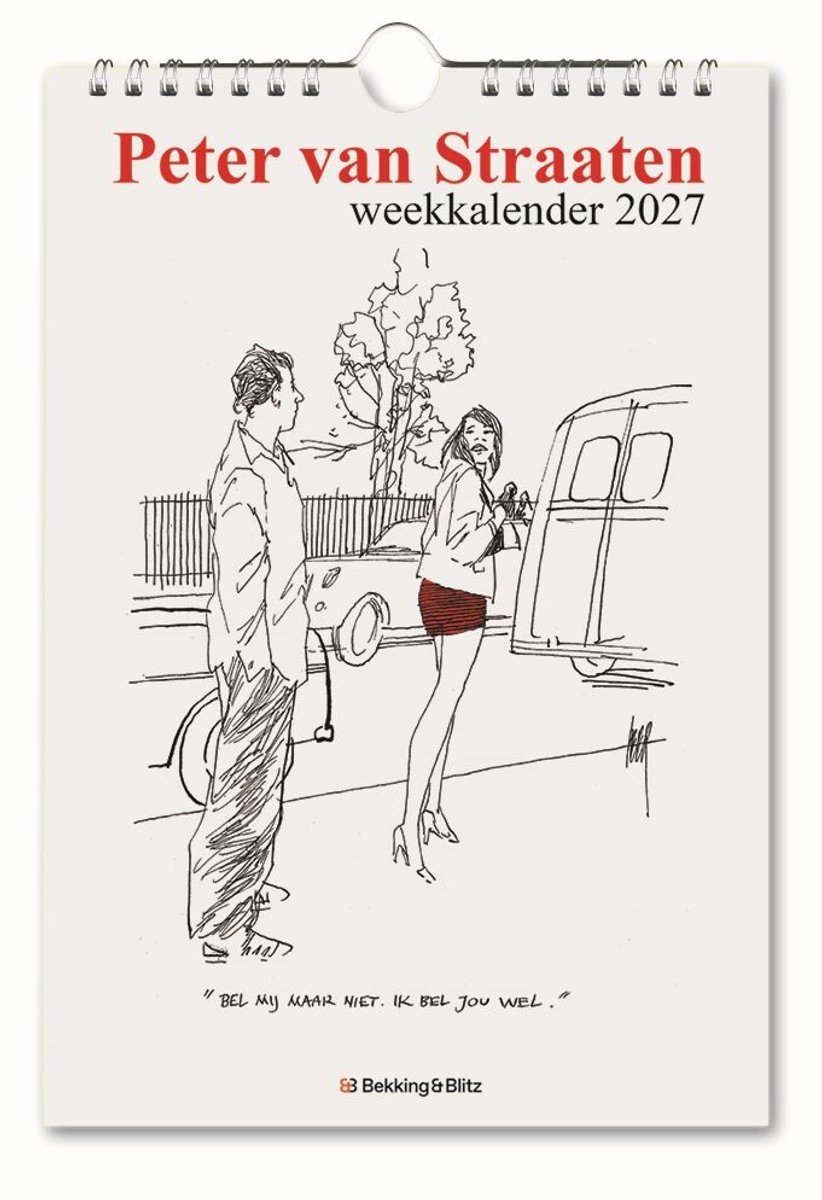 Bekking & Blitz Peter van straaten weekkalender 2027