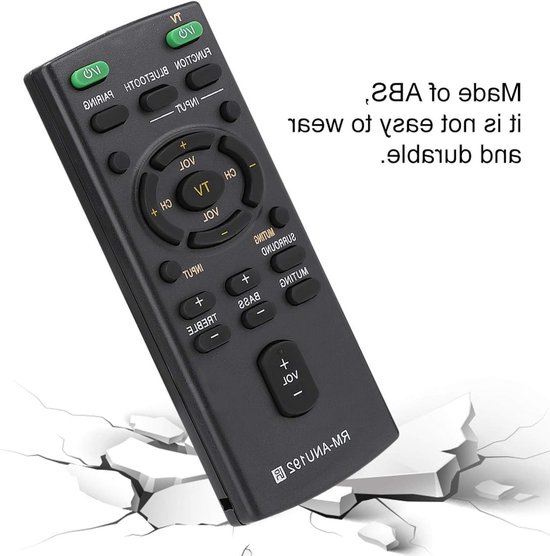 Dailygoody - Afstandsbediening - 8M Bereik - Geschikt voor Sound Bar - Compact Formaat - Ideaal voor Thuisgebruik - Eenvoudig in Gebruik - Voor Divers van Merkloos — afbeelding 4