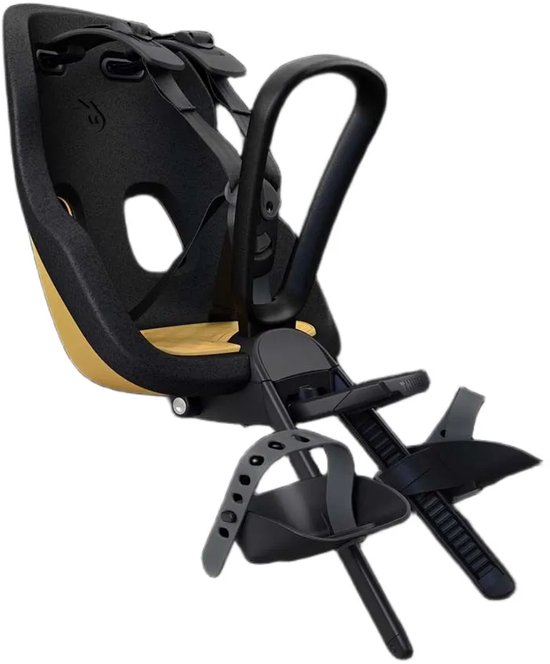 Thule Yepp Nexxt 2 mini - fietsstoeltje - voorzitje - Burnished Yellow