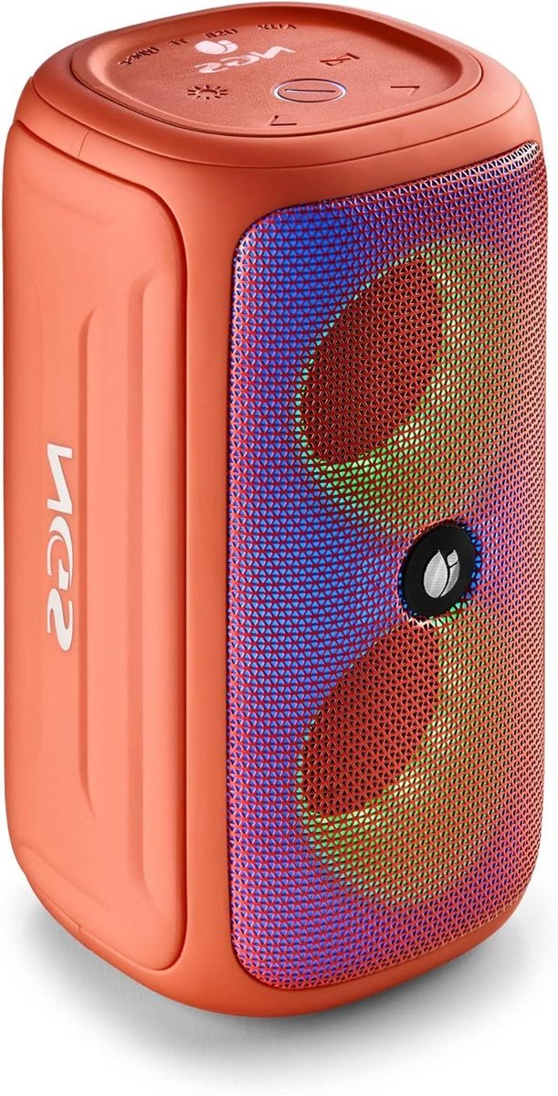 Draagbare Speaker - Bluetooth Audio - Muziek Buiten - IPX5 Waterbestendig - 32W Vermogen - Koraal