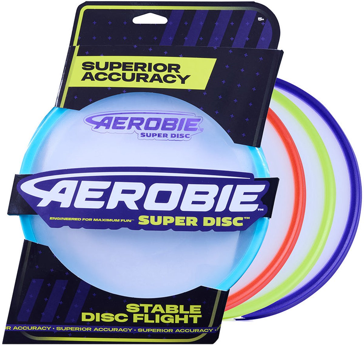 Frisbee Aerobie Superdisc Mix Kleur - 1 STUK - 25 cm