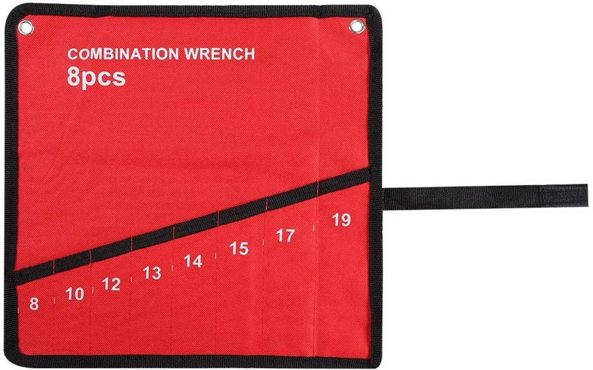 Allecto - Roll Up Tools Bag - Handige Canvas Organizer met 8 Vakjes