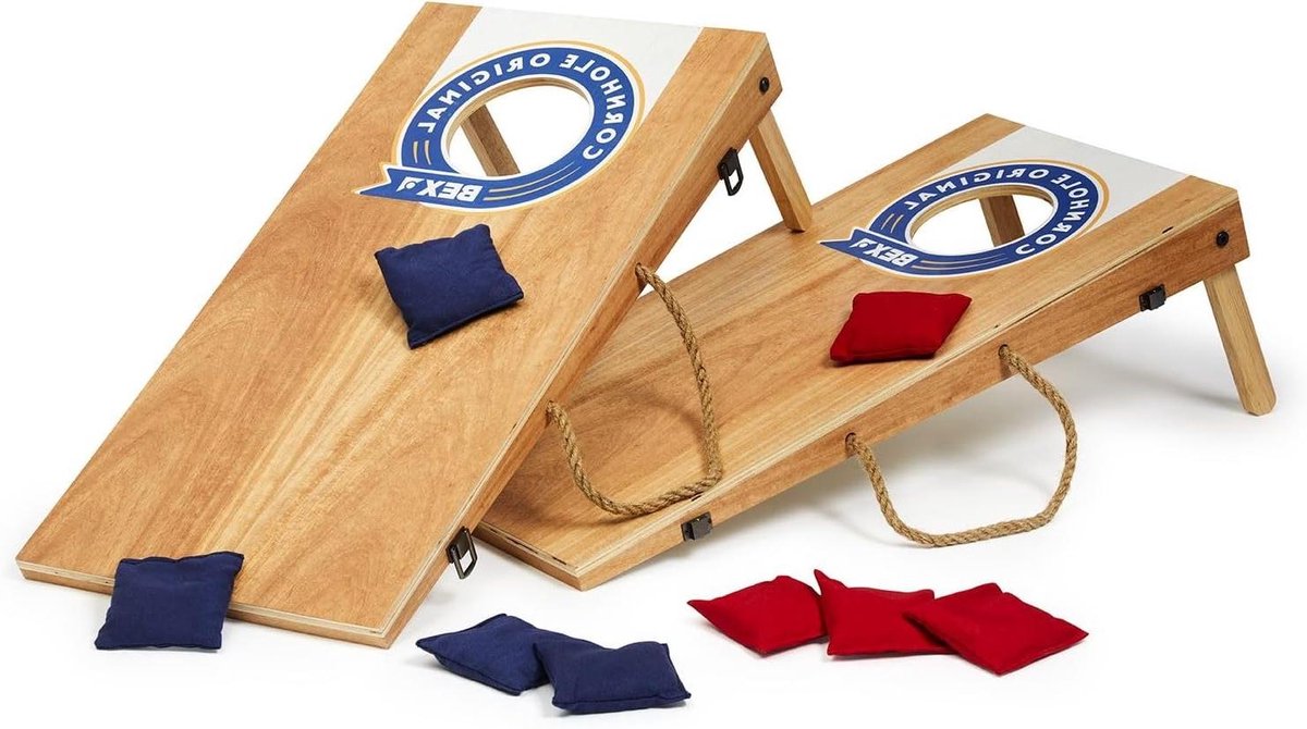 Zitzakken Werpspel - Cornhole Spel - Buitenentertainment - Lichtgewicht en Draagbaar - 61 x 30 x 7 cm - Niet gespecificeerd