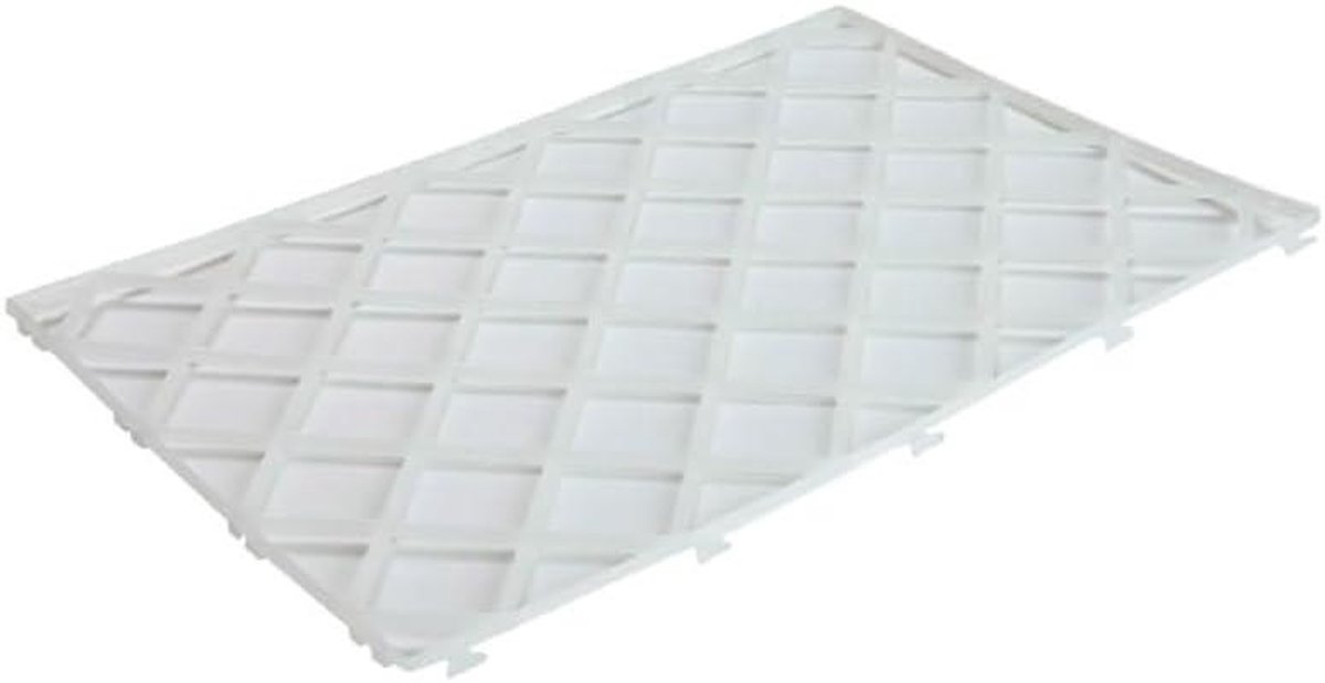 Afdruipmat - Glasdroogmat - Streeploos Drogen - Efficiënte Luchtcirculatie - 36 x 25 cm - Zwart
